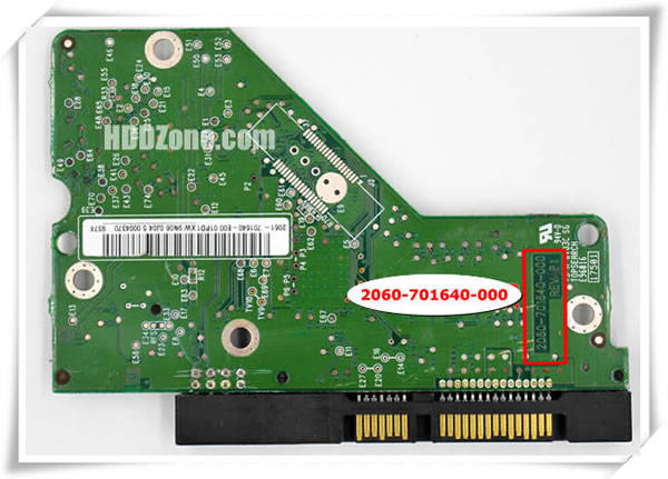 WD PCB 2060-701640-000 PCB Number