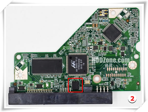 WD PCB 2060-701640-001 Type 2
