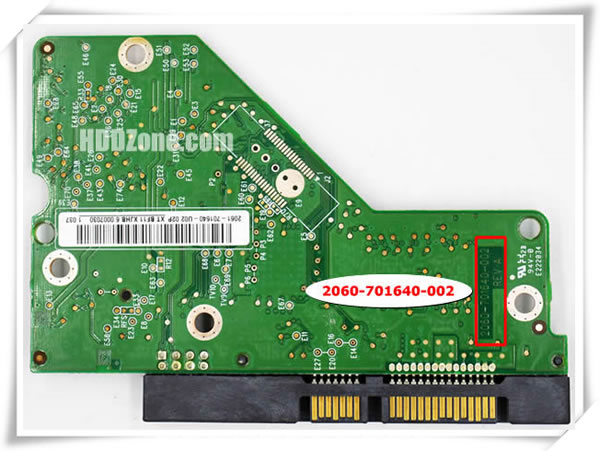 WD PCB 2060-701640-002 PCB Number