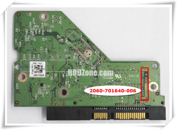 WD PCB 2060-701640-006 PCB Number