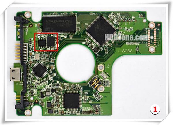 WD PCB 2060-701675-001 Type 1