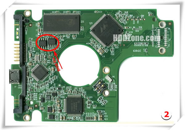WD PCB 2060-701675-001 Type 2