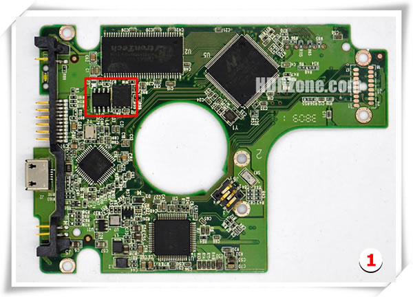 WD PCB 2060-701675-004 Type 1