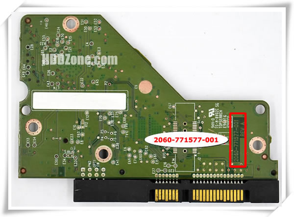 WD PCB 2060-771577-001 PCB Number