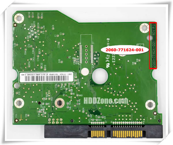 WD PCB 2060-771624-001 PCB Number