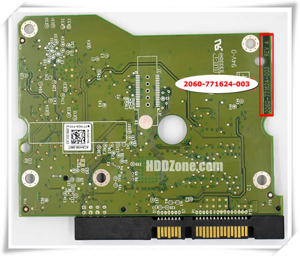 WD PCB 2060-771624-003 PCB Number