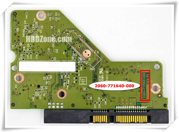 WD PCB 2060-771640-000 PCB Number
