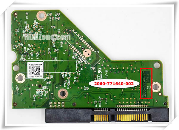 WD PCB 2060-771640-002 PCB Number