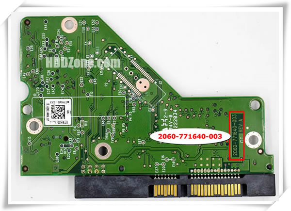 WD PCB 2060-771640-003 PCB Number