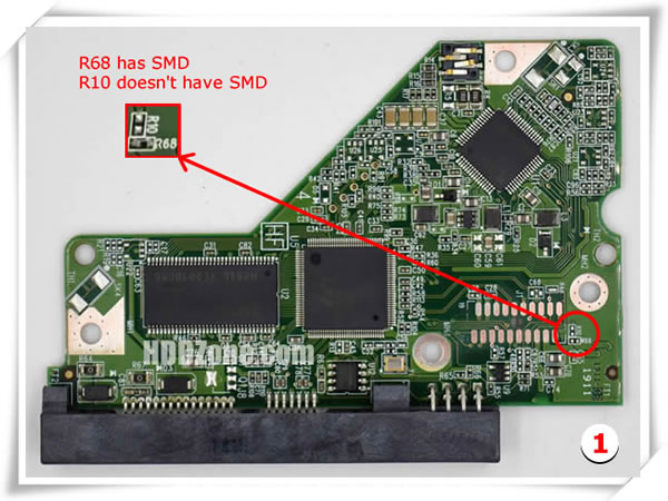 WD PCB 2060-771640-003 Type 1