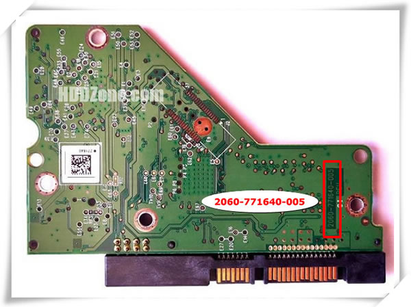 WD PCB 2060-771640-005 PCB Number