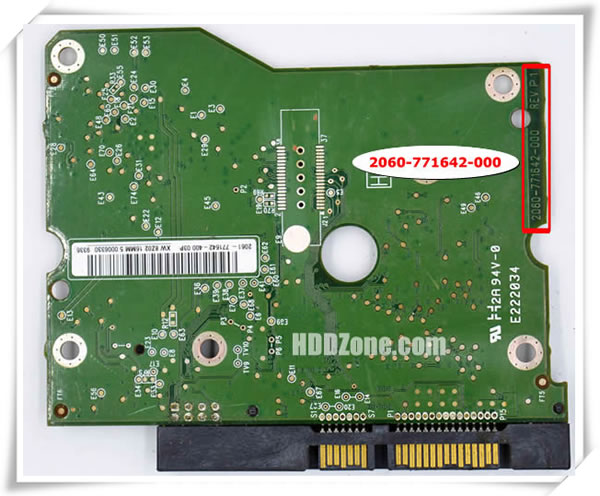 WD PCB 2060-771642-000 PCB Number