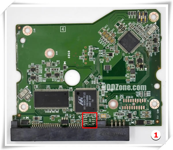 WD PCB 2060-771642-000 Type 1