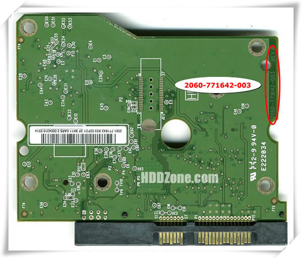 WD PCB 2060-771642-003 PCB Number