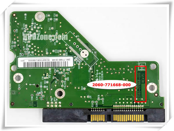 WD PCB 2060-771668-000 PCB Number