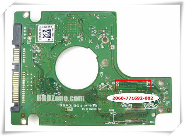 WD PCB 2060-771692-002 PCB Number