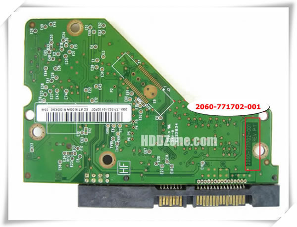 WD PCB 2060-771702-001 PCB Number