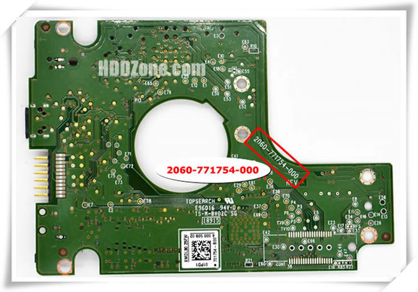 WD PCB 2060-771754-000 PCB Number