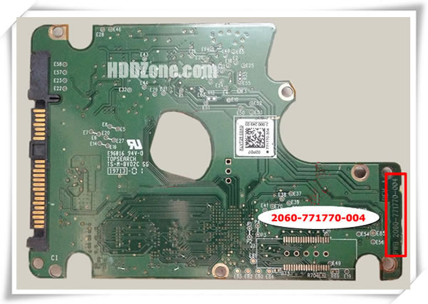 WD PCB 2060-771770-004 PCB Number