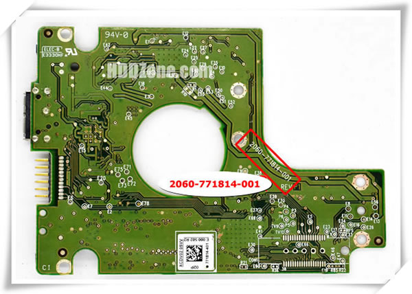 WD PCB 2060-771814-001 PCB Number