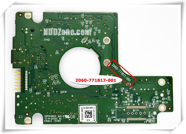 WD PCB 2060-771817-001 PCB Number