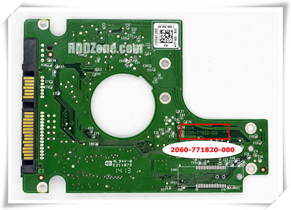 WD PCB 2060-771820-000 PCB Number