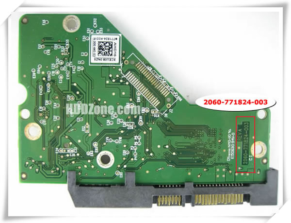 WD PCB 2060-771824-003 PCB Number