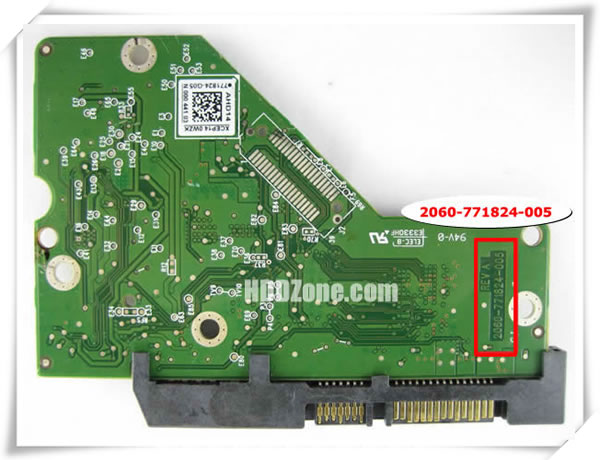 WD PCB 2060-771824-005 PCB Number