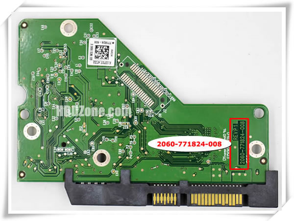 WD PCB 2060-771824-008 PCB Number