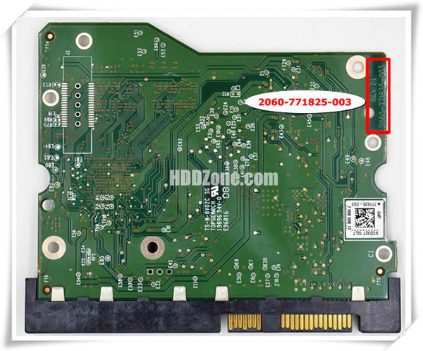 WD PCB 2060-771825-003 PCB Number