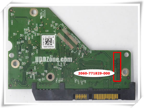 WD PCB 2060-771829-000 PCB Number