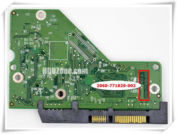WD PCB 2060-771829-002 PCB Number