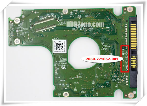 WD PCB 2060-771852-001 PCB Number