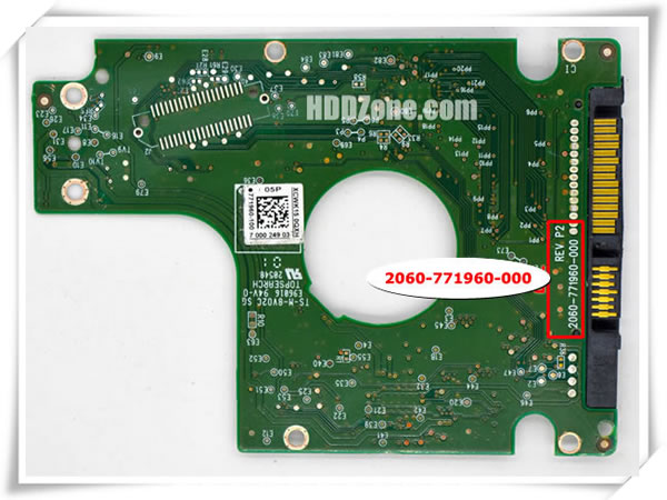WD PCB 2060-771960-000 PCB Number