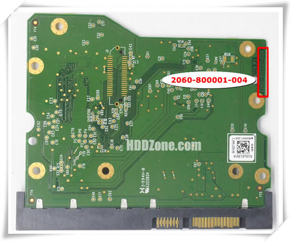 WD PCB 2060-800001-004 PCB Number