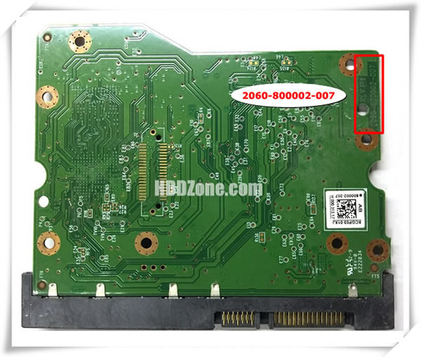 WD PCB 2060-800002-007 PCB Number