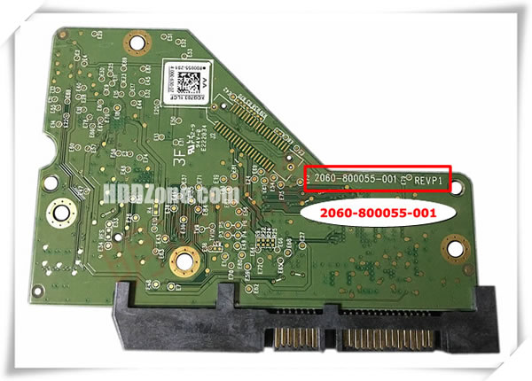 WD PCB 2060-800055-001 PCB Number