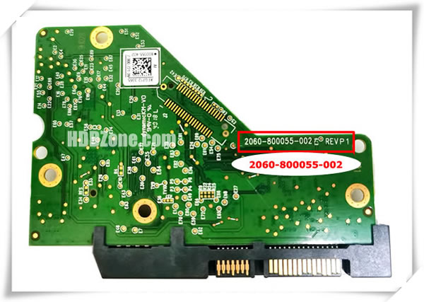 WD PCB 2060-800055-002 PCB Number