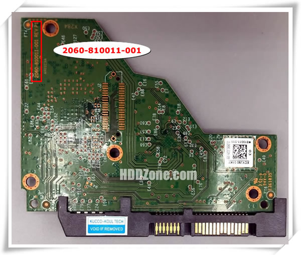 WD PCB 2060-810011-001 PCB Number