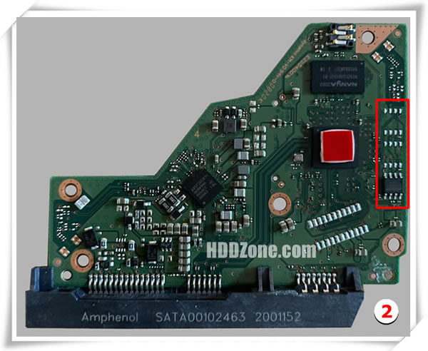 WD PCB 2060-810011-001 Type 2