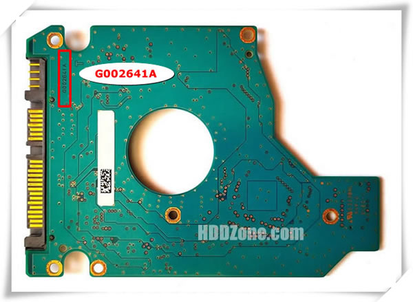 Toshiba PCB G002641A PCB Number