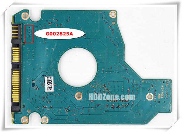 Toshiba PCB G002825A PCB Number