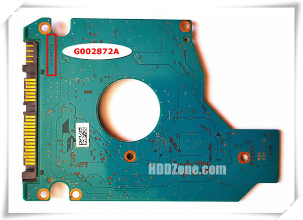 Toshiba PCB G002872A PCB Number
