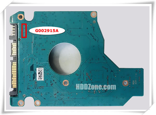 Toshiba PCB G002915A PCB Number