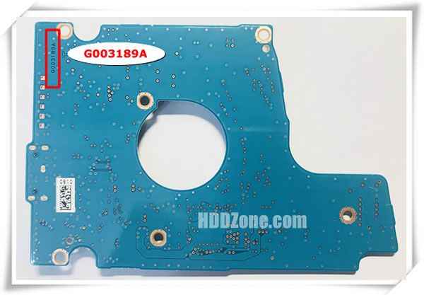 Toshiba PCB G003189A PCB Number