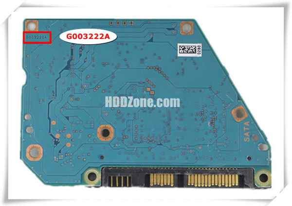 Toshiba PCB G003222A PCB Number