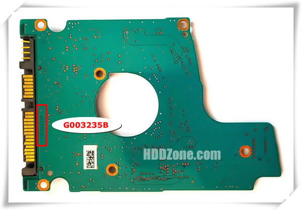 Toshiba PCB G003235B PCB Number