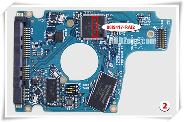 Toshiba PCB G003235C Type 2