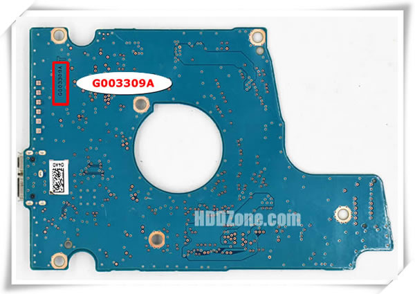 Toshiba PCB G003309A PCB Number