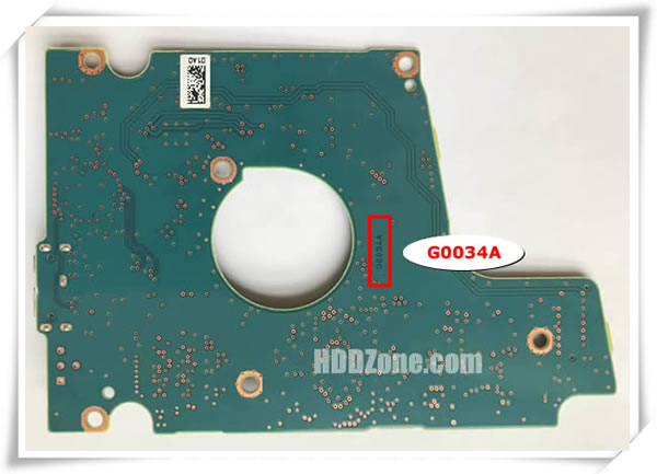 Toshiba PCB G0034A PCB Number